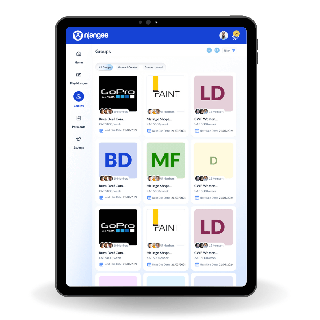 njangee app - tablet (2)