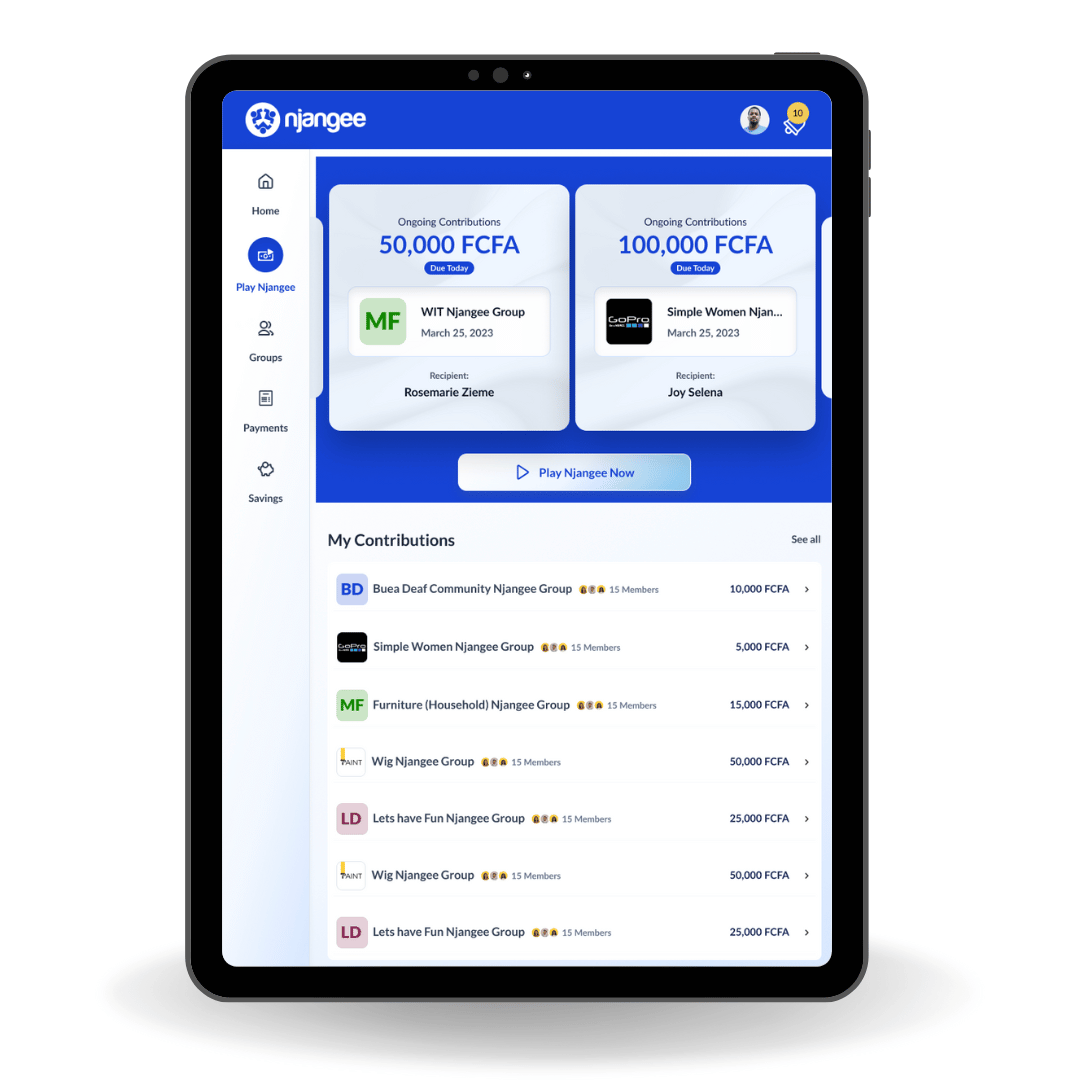 njangee app - tablet (3)